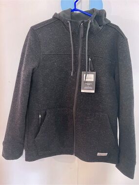 Outdoor Research Flurry Hoodie Charcoal Gray Zip Jacket